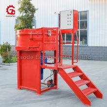 GAODETEC GRM800 Heavy-Duty Refractory Pan Mixer With Wear-Resistant Liners